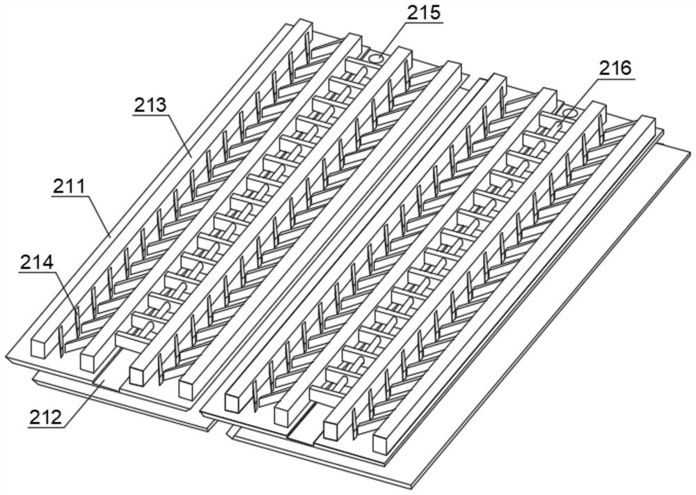 Improved typesetting conveying device with monitoring function