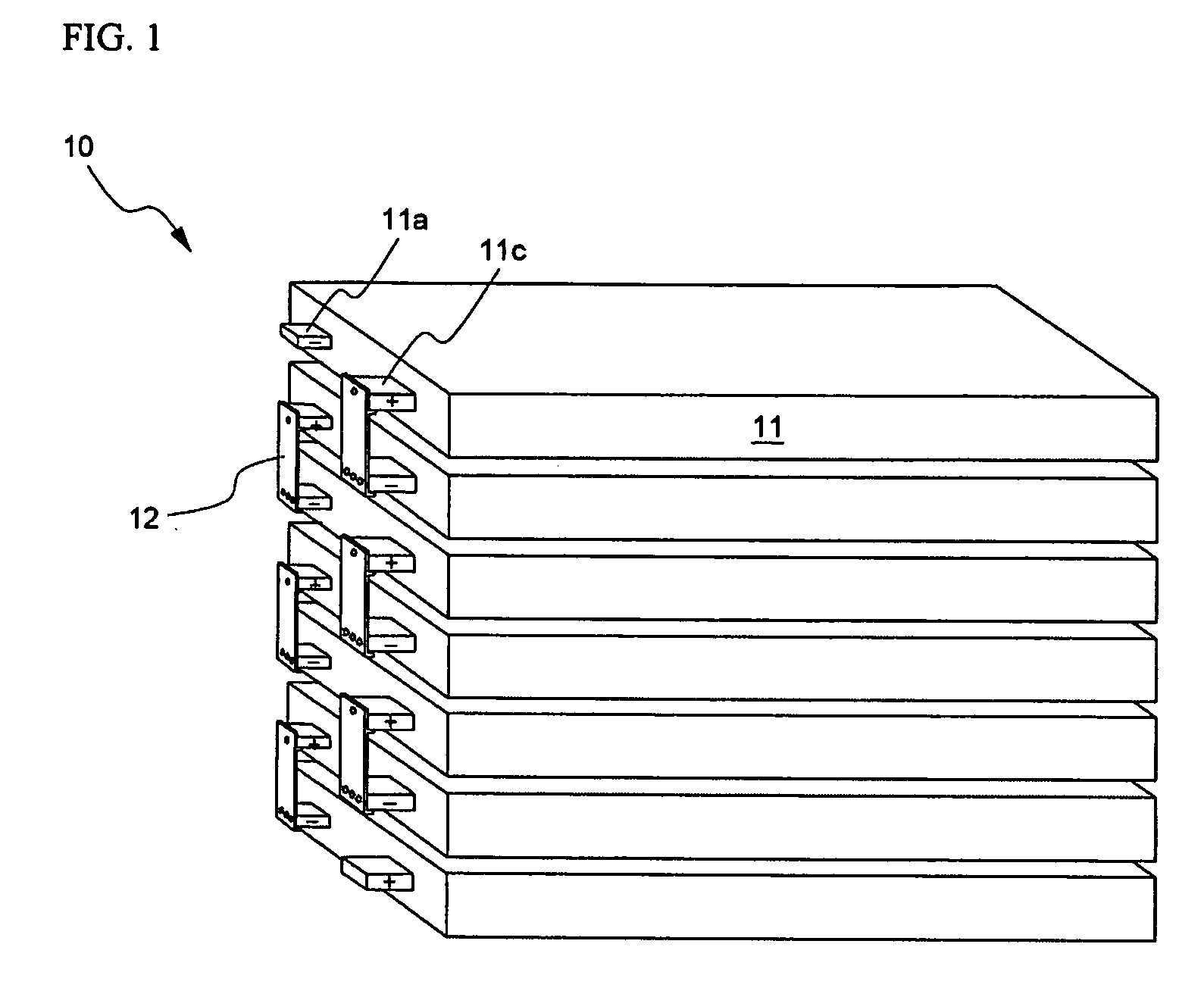 Middle or large-sized battery pack of increased safety