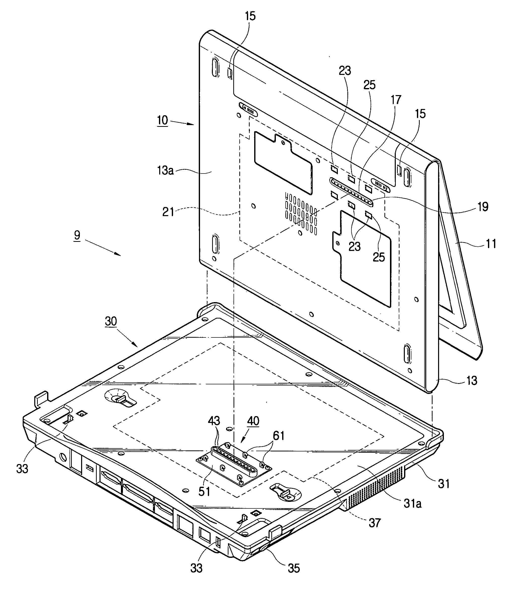 Connector and notebook computer system using the same