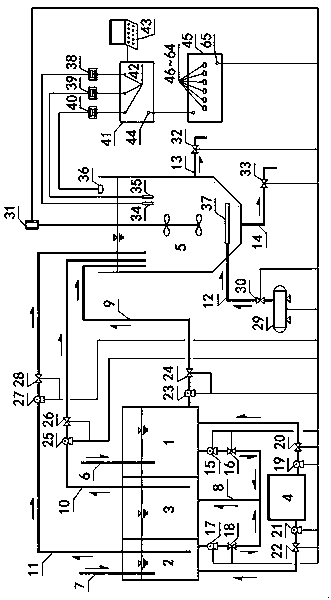 Denitrification method for corn starch wastewater of step-feeding SBR technology for partial nitrification