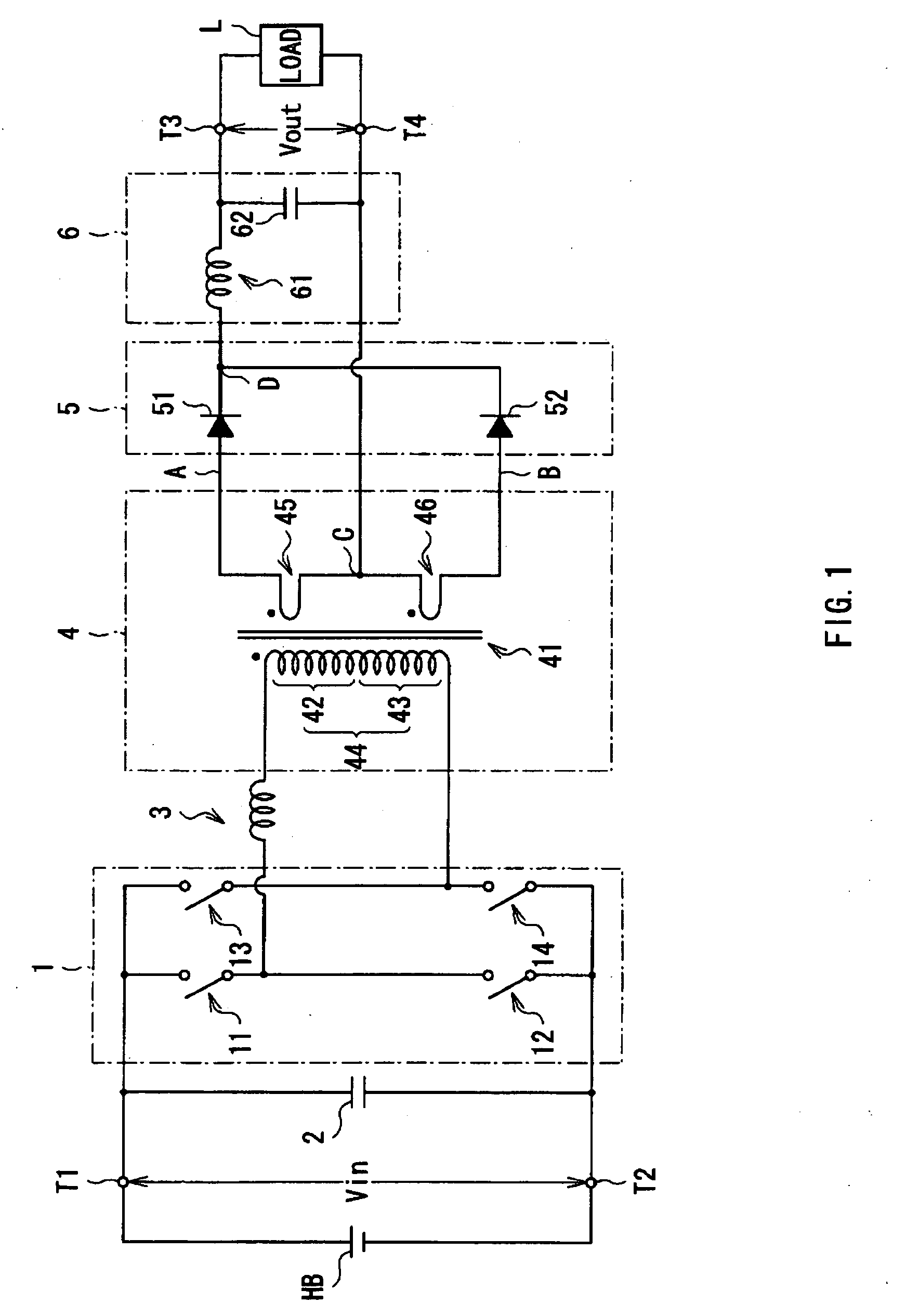 Switching power supply unit