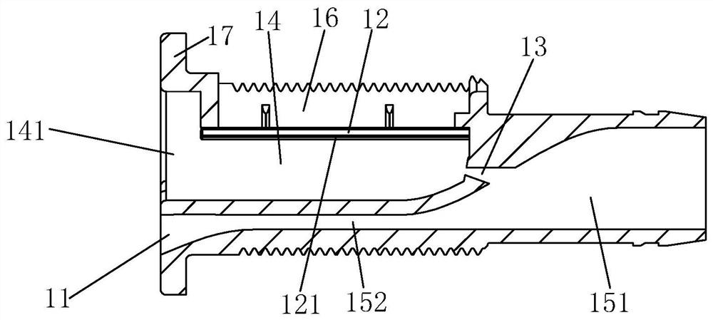 Jet detection nozzle with self-cleaning function and closestool