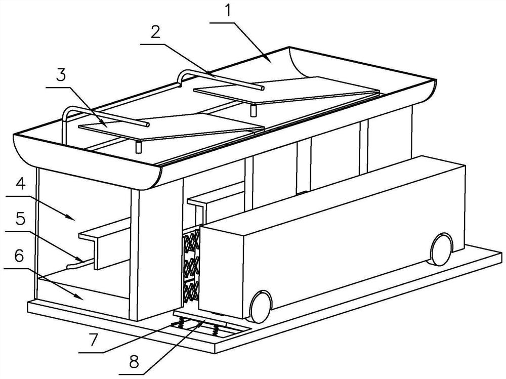 Informationization multifunctional intelligent bus platform