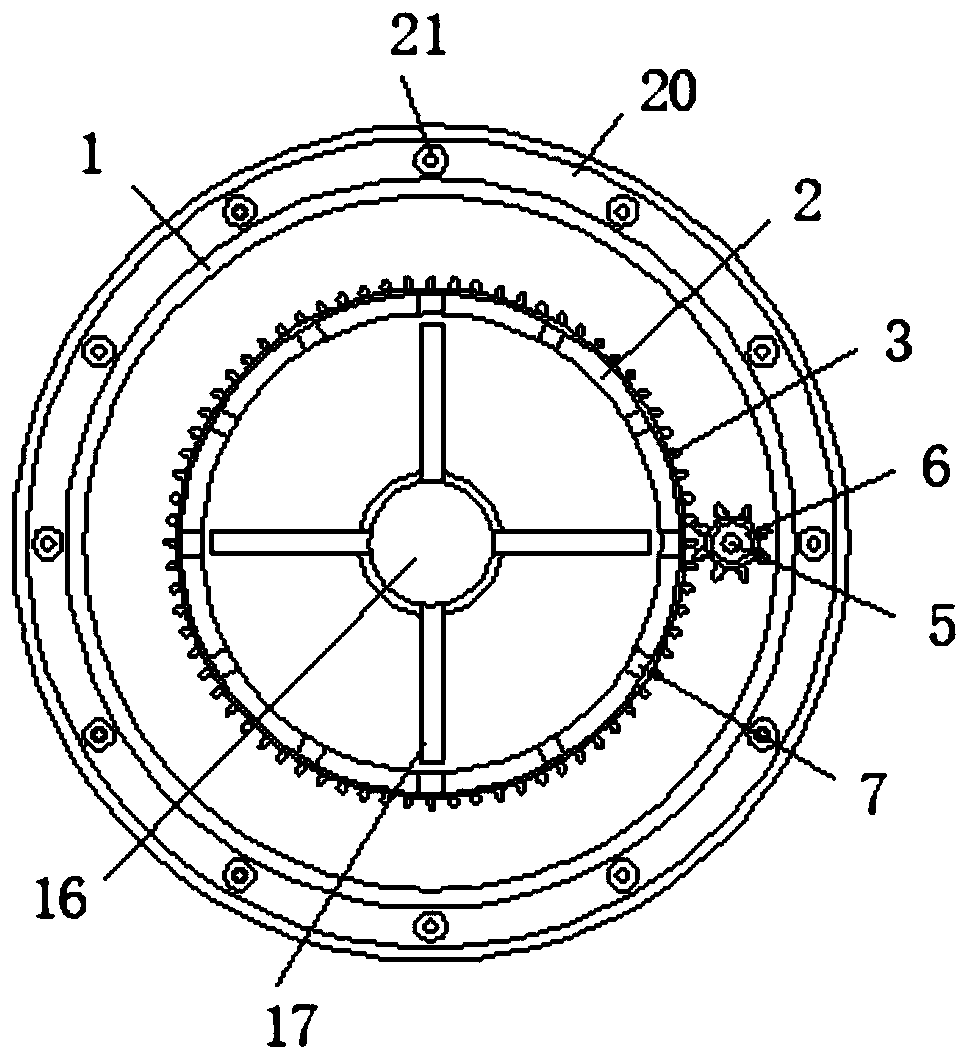 Petroleum residue repeated extraction device