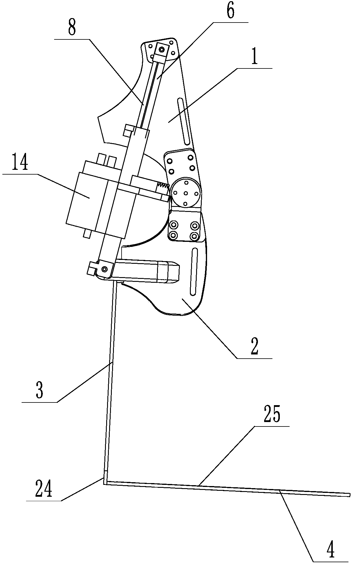 Non-pump dual-push-rod hydraulic assistant robot and control method thereof