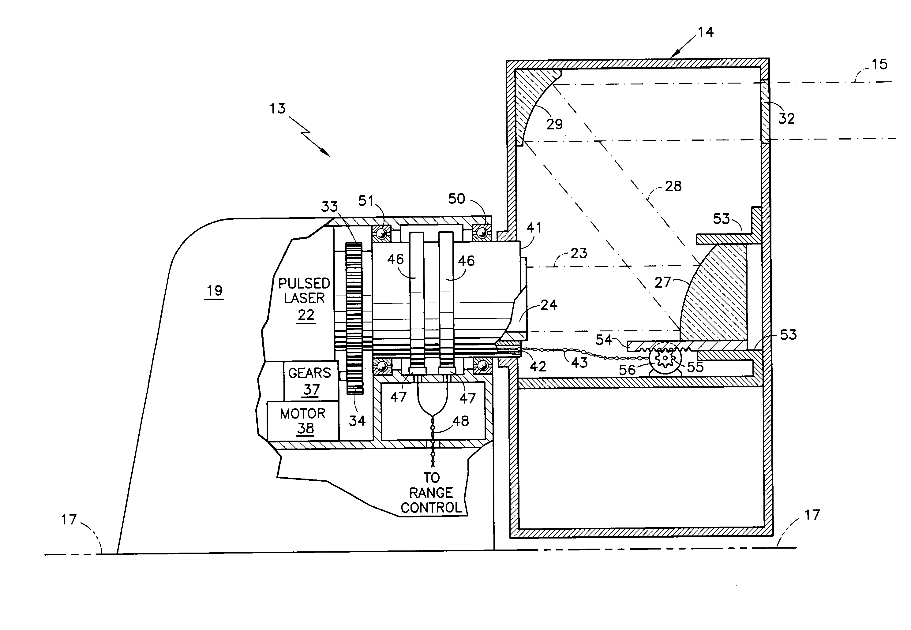 Minimizing high power laser thermal blooming in the atmosphere