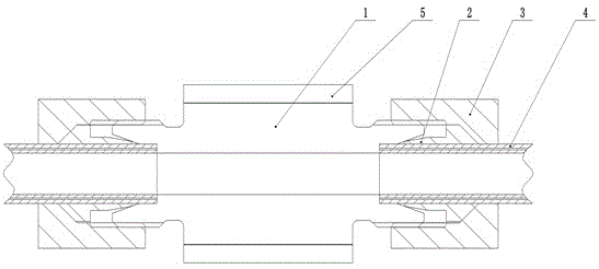 Pipe connecting structure