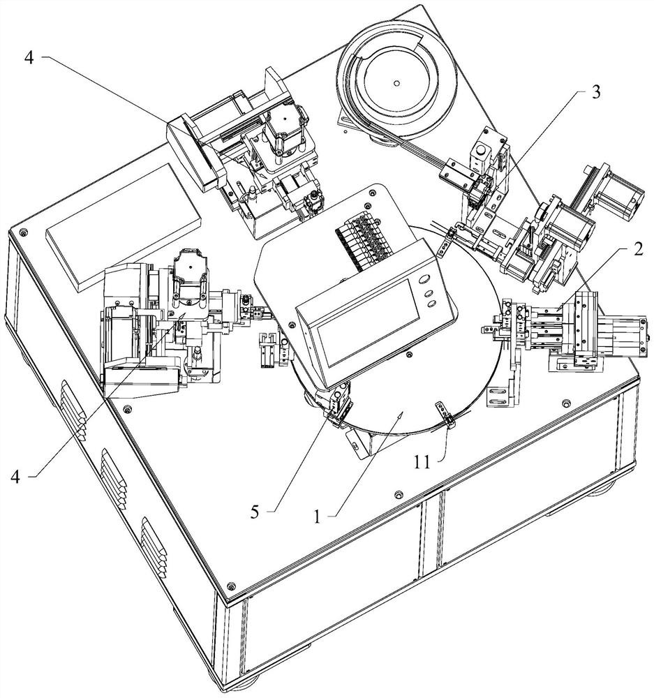 Automatic pin winding machine