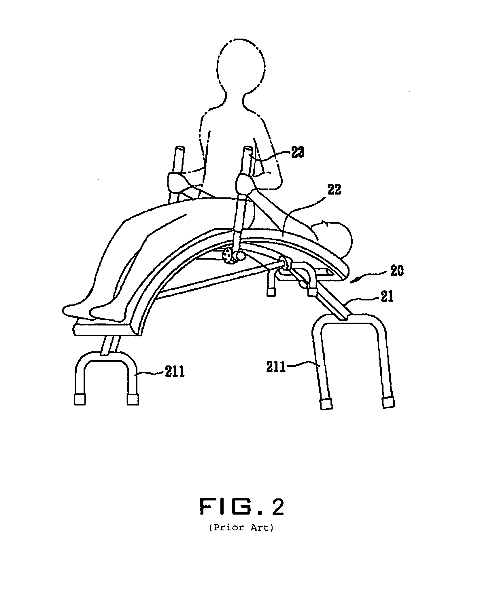 Spine stretch machine