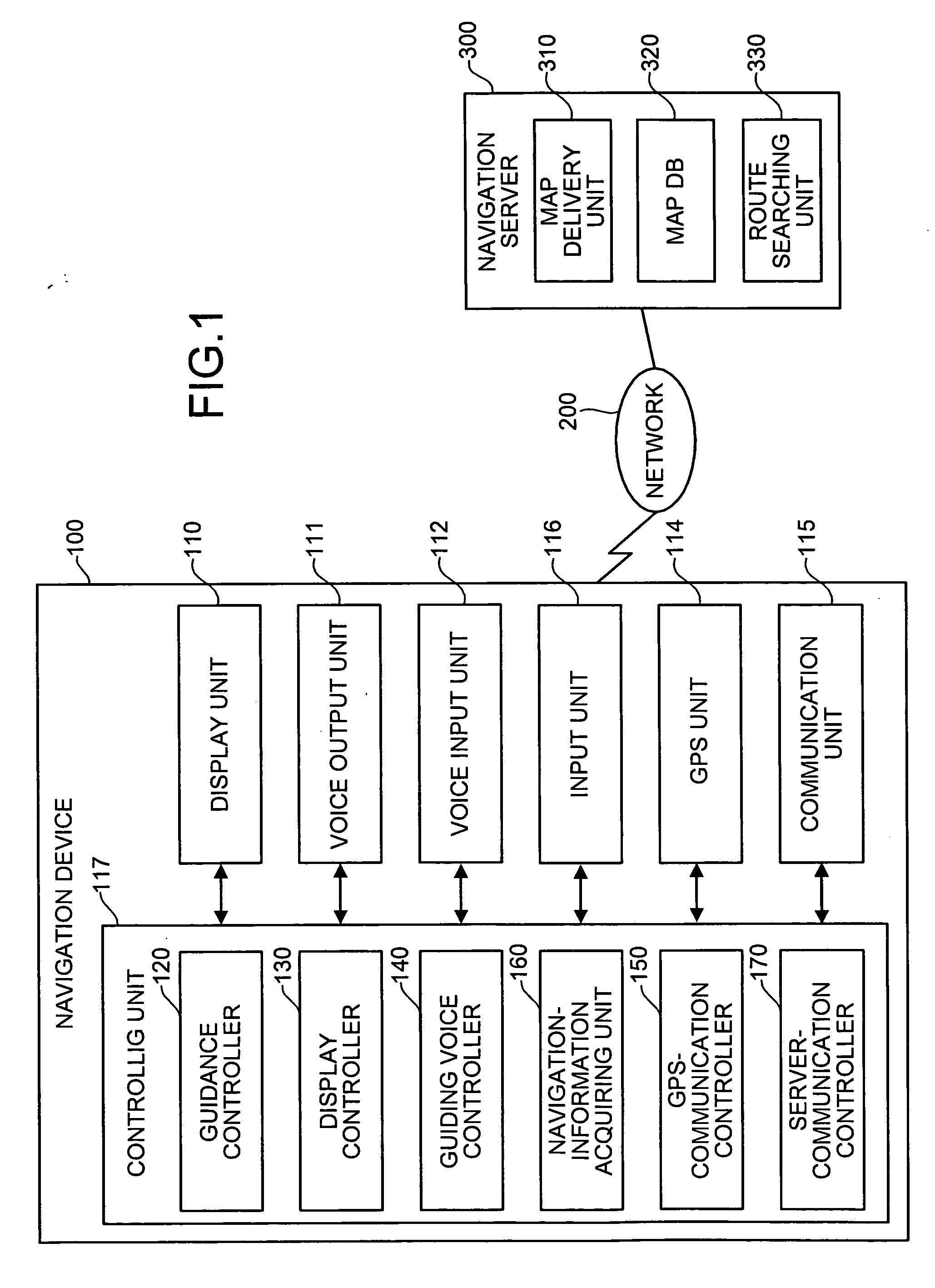 Navigation device, navigation method, and navigation program