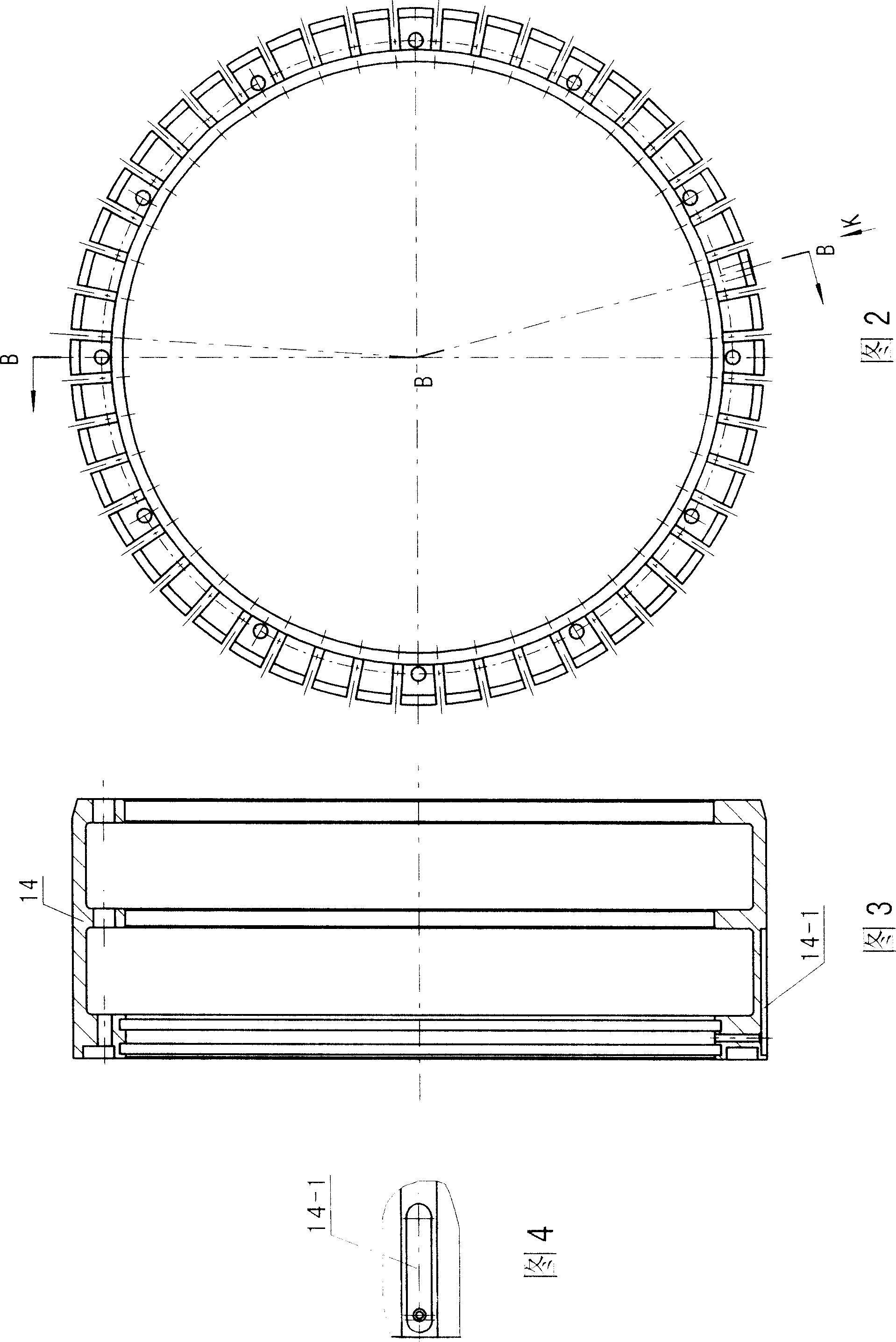 Mechanical assembly drum with attaching and compacting functions