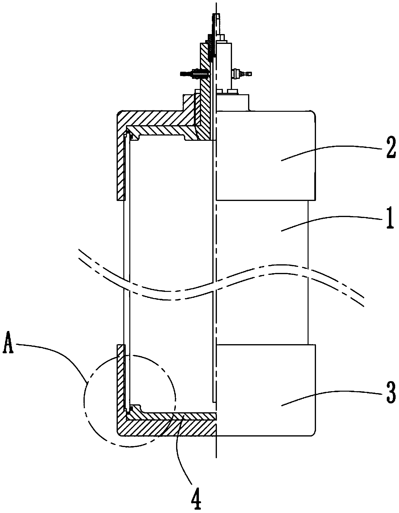 Large-diameter gas storage well