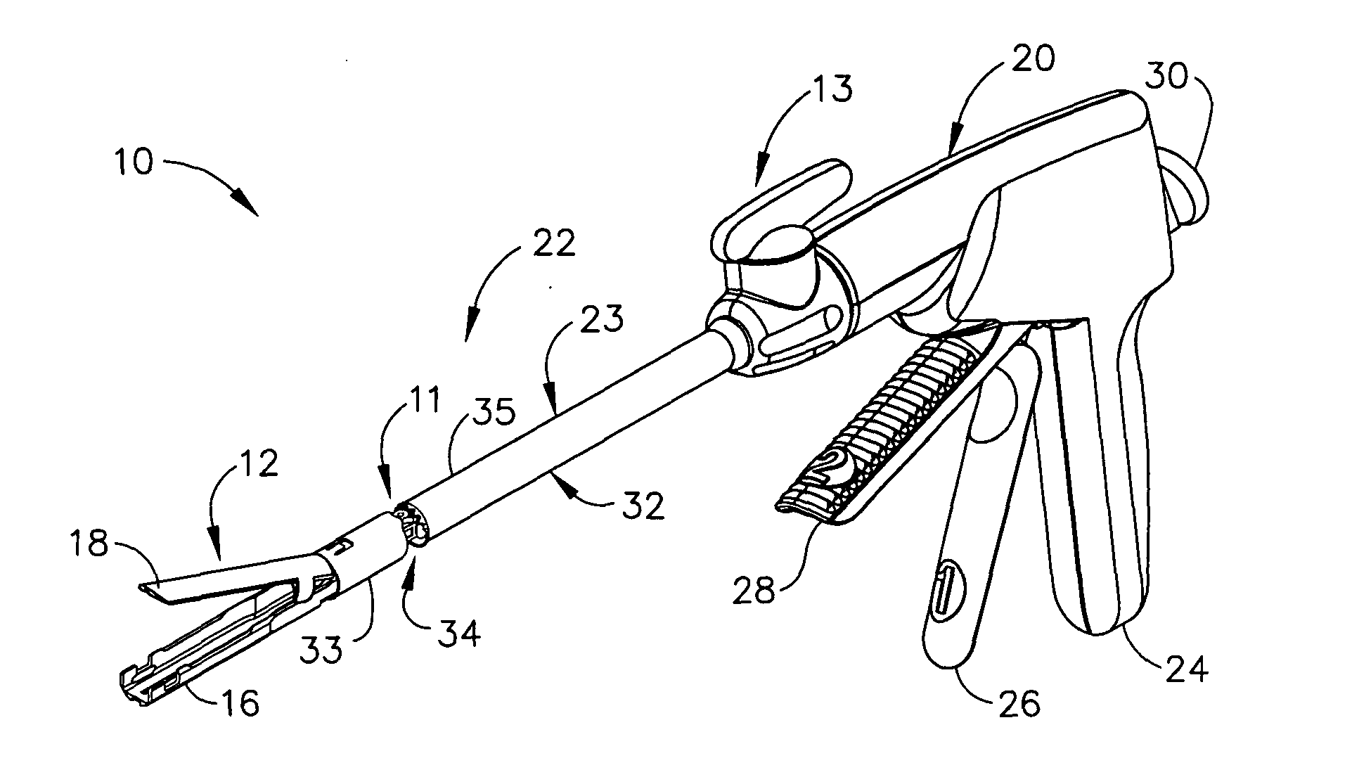 Surgical instrument with a lateral-moving articulation control