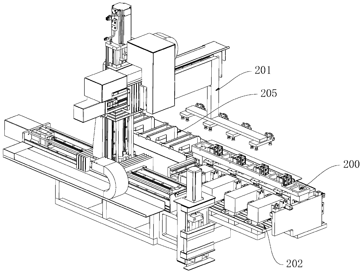 Laminated glass sheet separating and taking-out mechanism and method and glass sheet conveying equipment