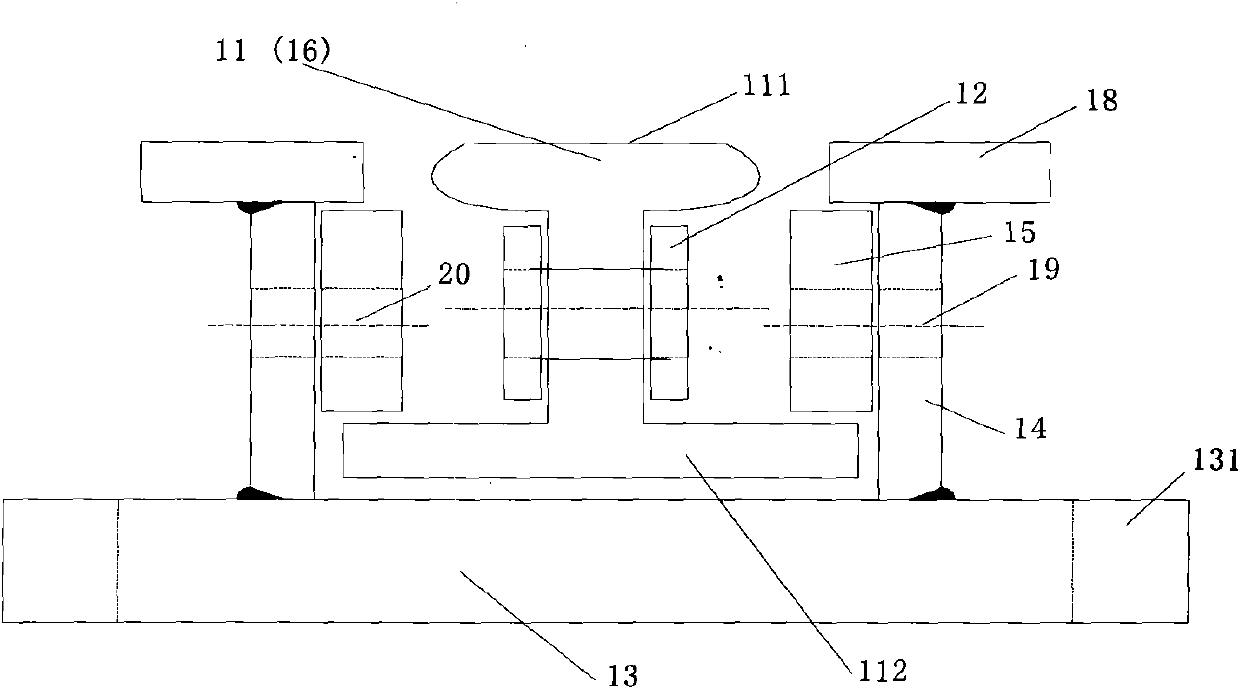 Long segmental structure of offshore high-piled wharf