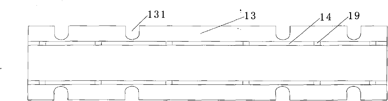 Long segmental structure of offshore high-piled wharf