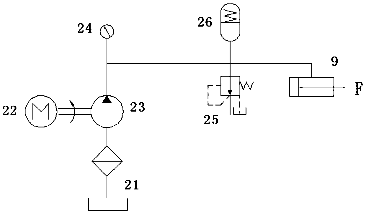 Quick connecting auxiliary device for high-pressure manifold of fracturing truck