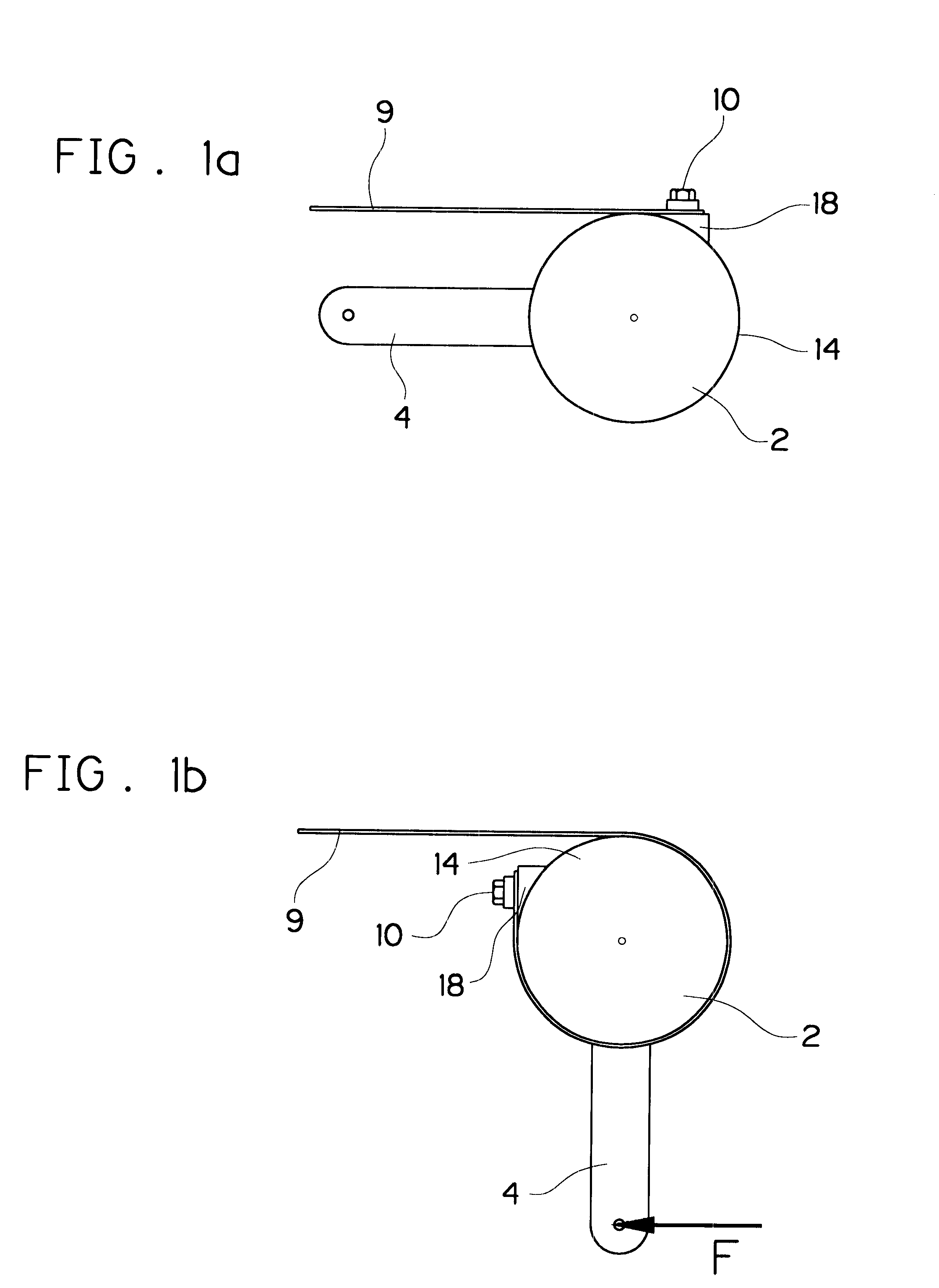 Method and device for applying pretensed tension-proof reinforcing strips to a construction