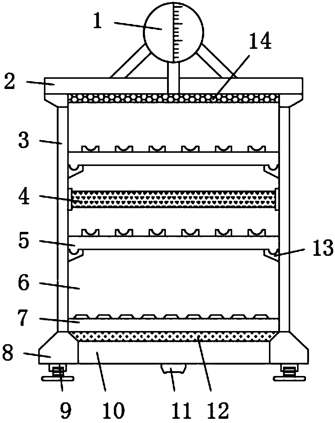 Equipment for incubation of newly-hatched ducklings by utilizing biogas energy