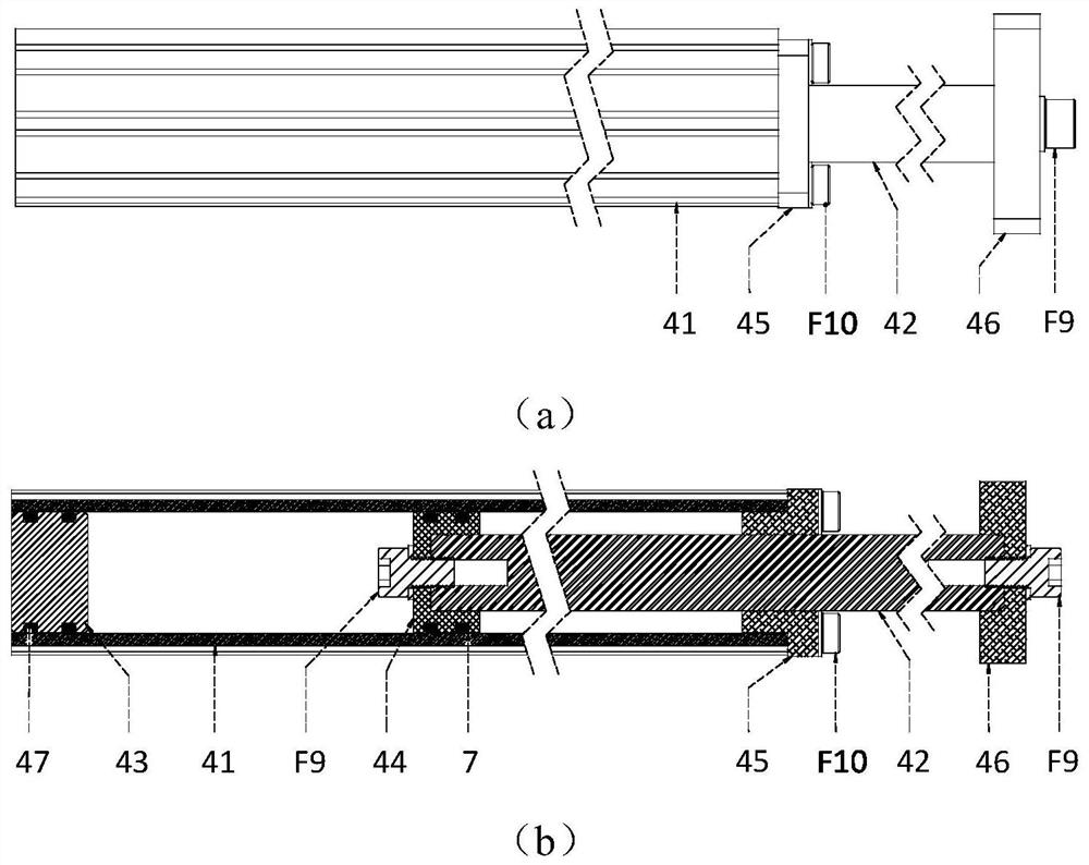 An elevator guide rail crawling robot