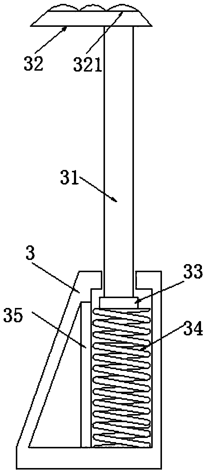 Drilling device capable of avoiding debris residue for hardware tools machining