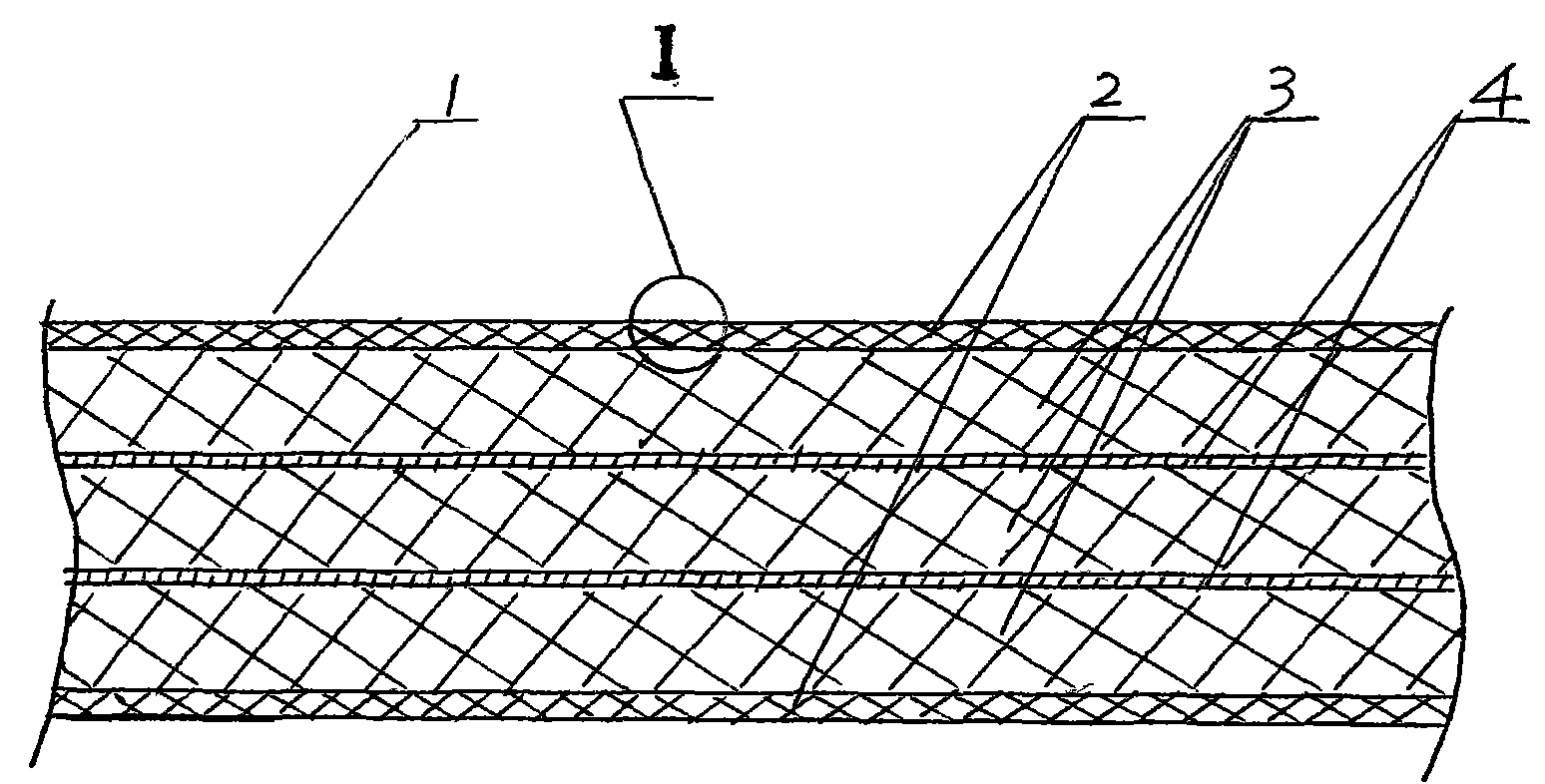 Manufacturing method of industrial logistics supporting plate by using wood plastic die-casting