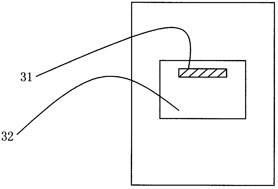 Wall switch of LED (Light-emitting Diode) lamp