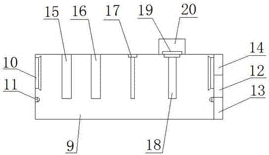 Operating auxiliary frame for gastrointestinal surgery department