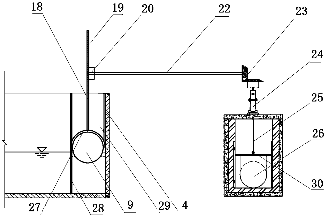 Rain and sewage diversion device