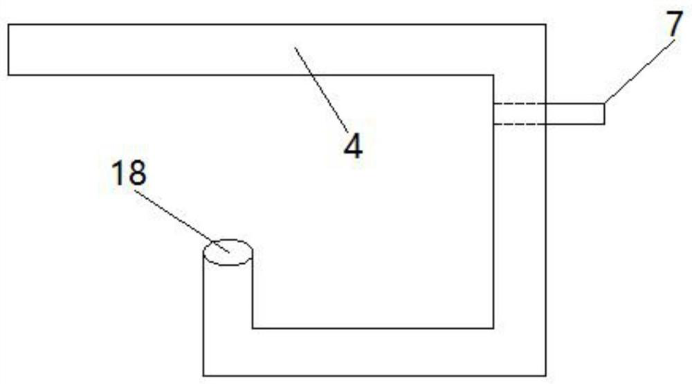 A strain gauge sticking device