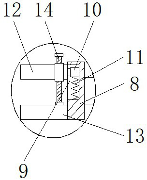 Spraying device with drying function for spline housing transmission shaft production