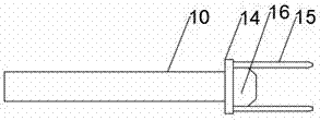 Drip irrigation device for vegetable planting