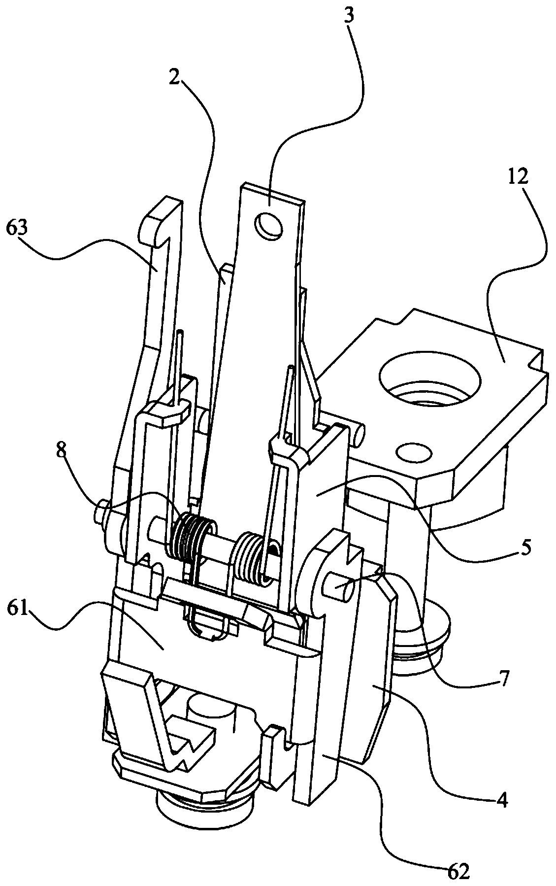 Thermal magnetic tripping device and circuit breaker thereof