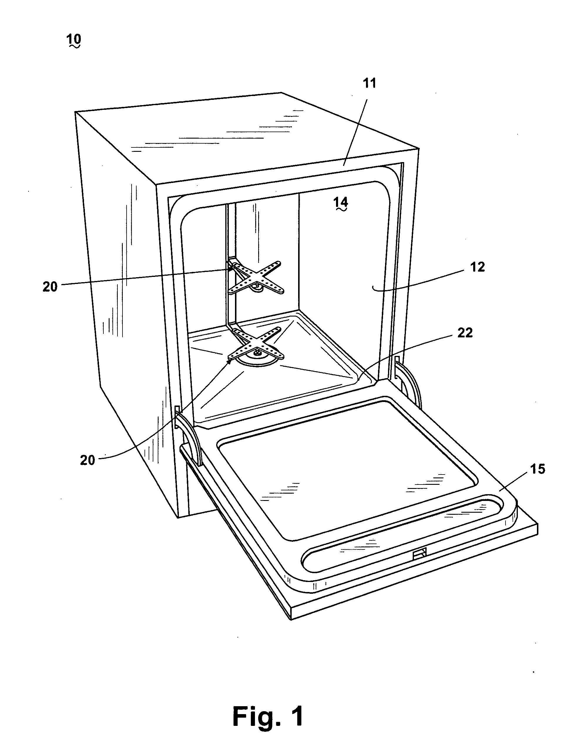 Dishwasher with soil removal