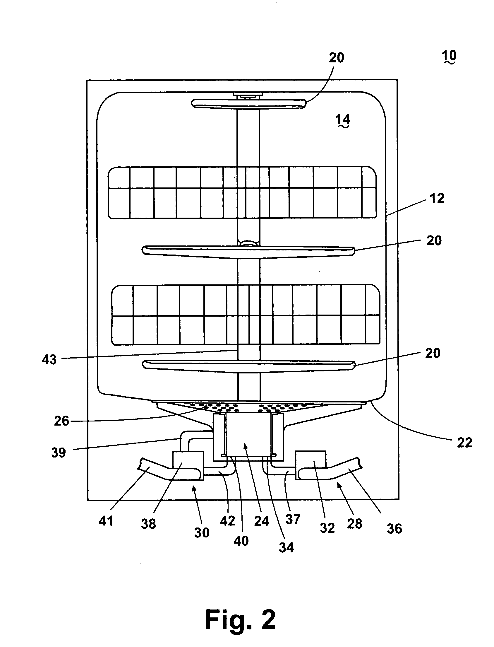 Dishwasher with soil removal