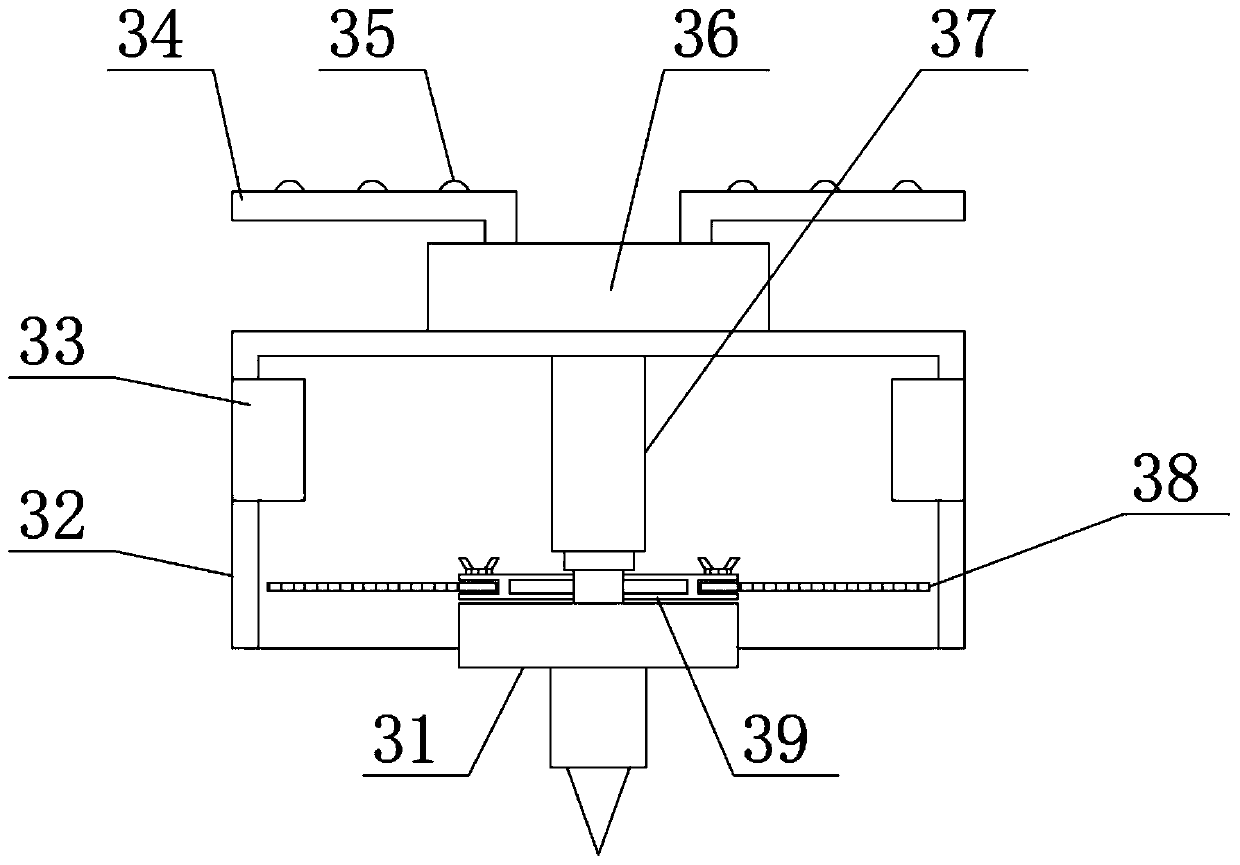 Multifunctional metal plate welding device for building construction