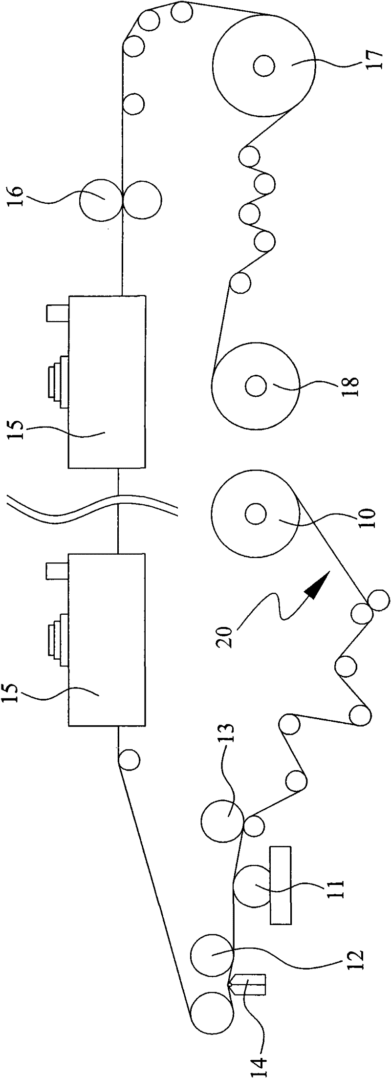 Manufacturing method and structure of embossed release paper