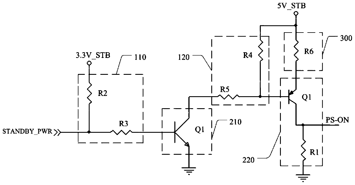 Electrical equipment, standby control circuit and control method thereof