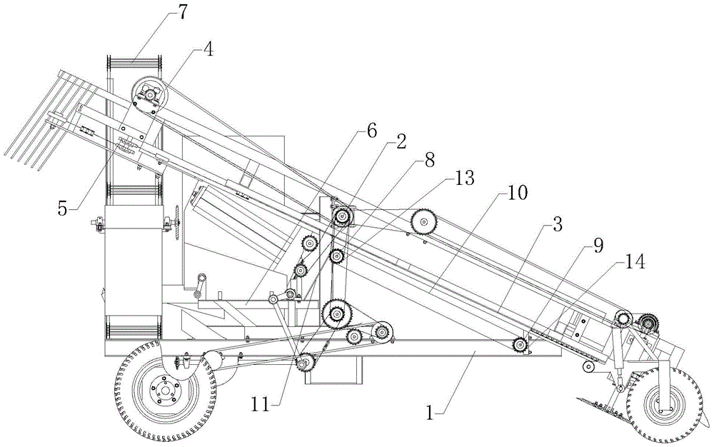 A soil recovery device