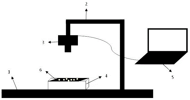 Crop effective grain number measuring method