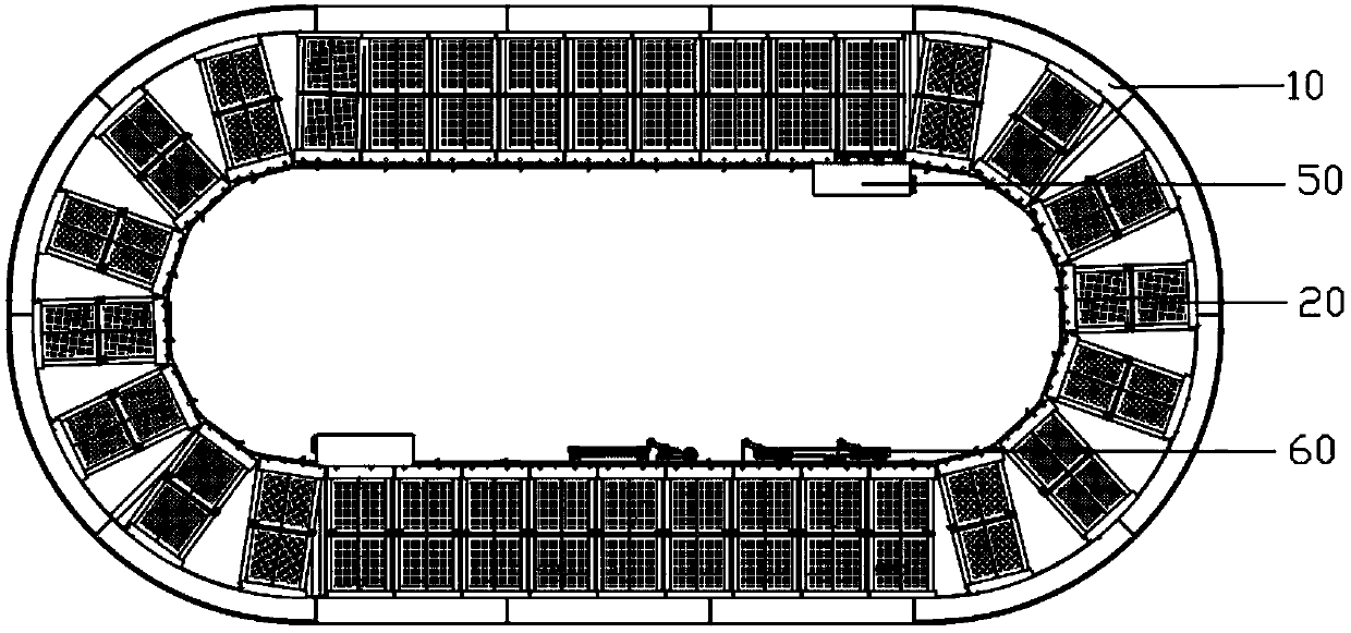 Tray sorting equipment for material sorting and sorting method thereof