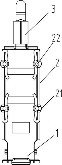 Connector assembly of solar photovoltaic cell junction box