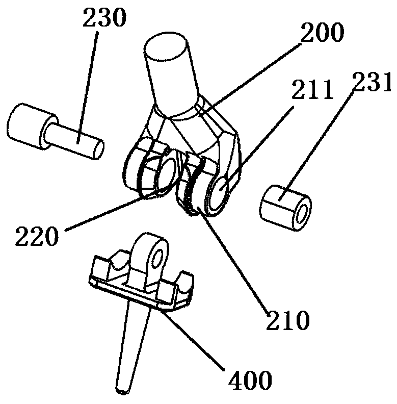 A tumor-type knee prosthesis