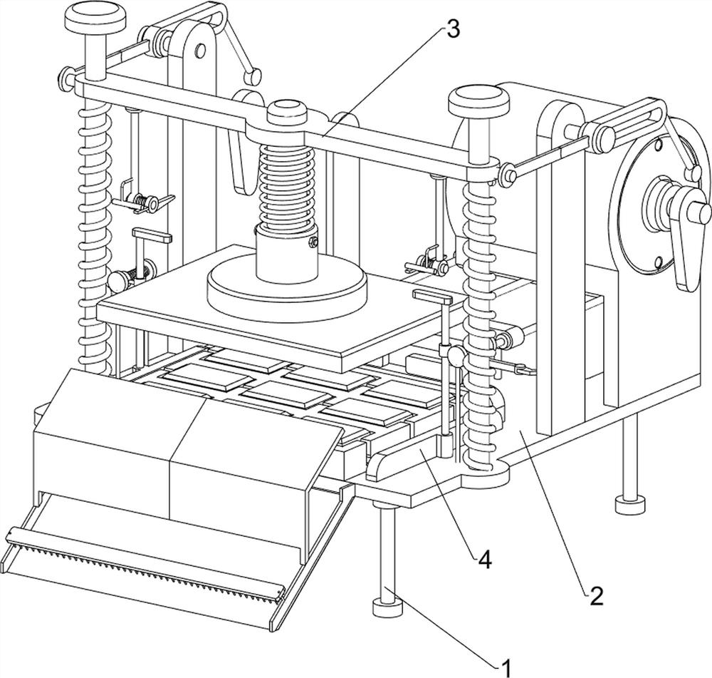 A soap stamping device