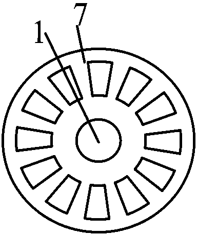 Exhaust gas turbine-driven reluctance motor