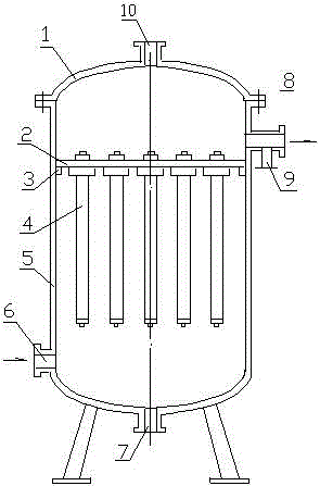 High-efficiency desulfurization waste liquor salt extraction recycling device