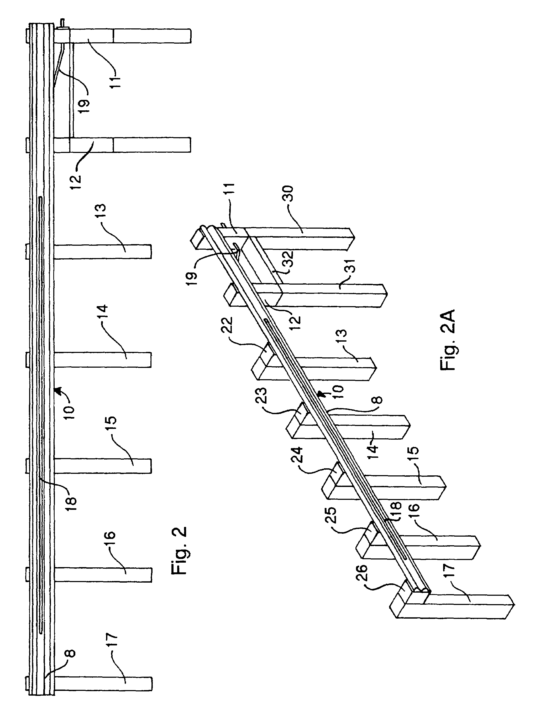 Integrated cable guardrail system