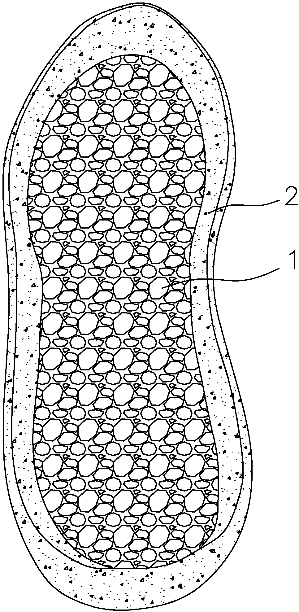 Processing technology of ETPU damping midsole with compact outer surface