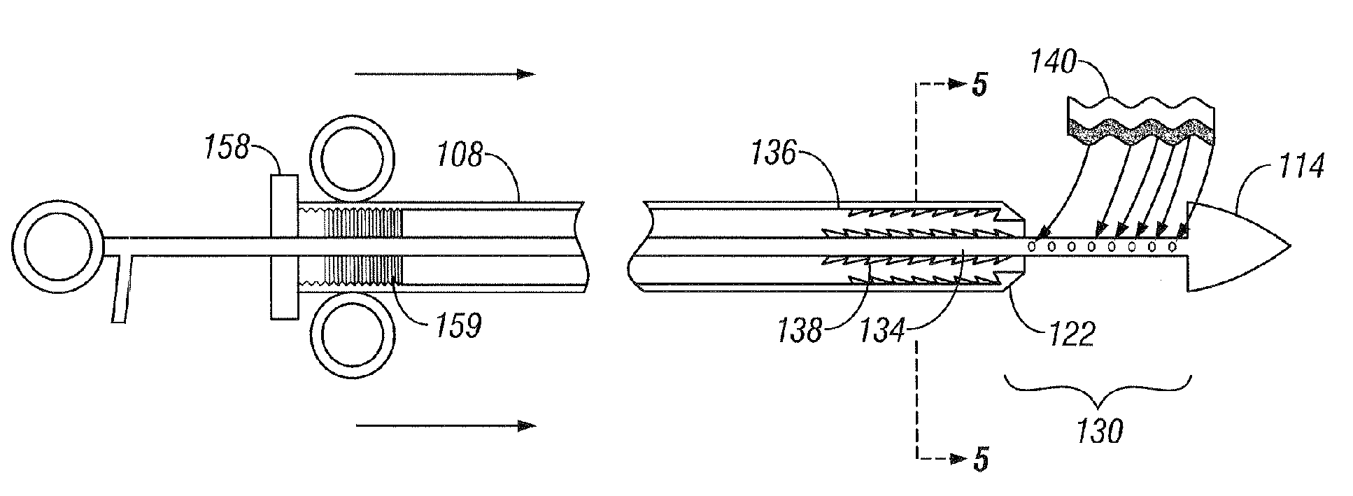 Multiple biopsy collection device