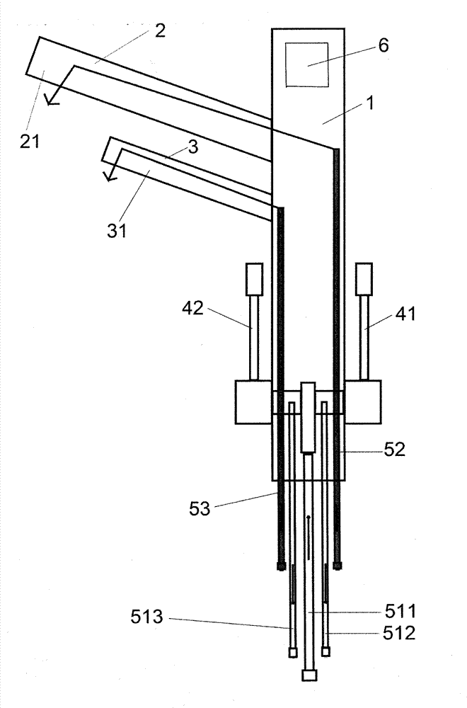 Tap structure for water ionizer